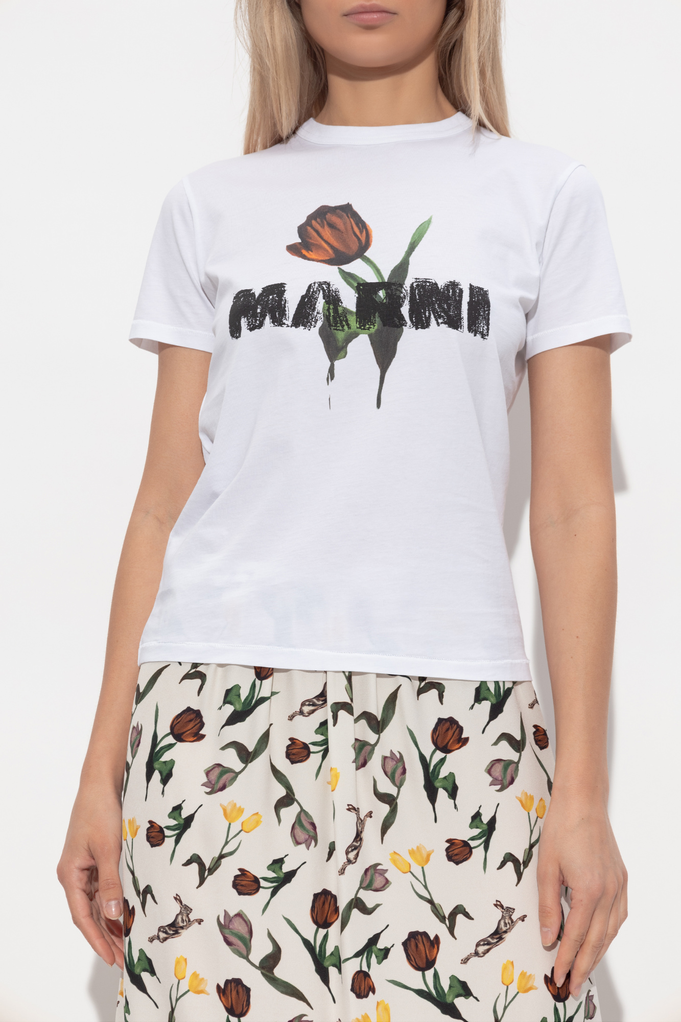 Marni T-shirt with print | Women's Clothing | Vitkac